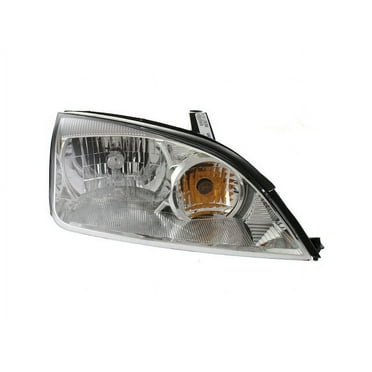 Right Headlight Assembly - Compatible with 2005 - 2007 Ford Focus 2006