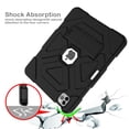 thumbnail image 3 of Dteck Case for iPad Pro 11 4th Gen 2022/ 3rd Gen 2021/ 2nd Gen 2020/ 1st Gen 2018 , Military Grade Shockproof Silicone Kickstand Cover for iPad Air 5 / iPad Air 4, Black, 3 of 6