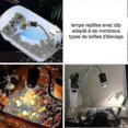 thumbnail image 5 of Tortoise Heat Lamp Kit Reptile Heat Lamp With 2 Uva Uvb Bulbs 25w 50w Long Base Tortoise Lamp 360 Rotation For Tortoise Reptile Lizards Snakes Chamele, 5 of 5