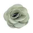 thumbnail image 5 of Soumake Formal Occasion Corsage French Style Big Camellia Mesh Fabric Bride Groom Wedding Brooch Prom Party Banquet Dress Suit Coat Brooch Clothes Diy Applique Patch, 5 of 8