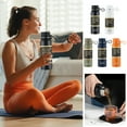 thumbnail image 1 of Fiudx Botella de Agua con Aislamiento Térmico, Gran Capacidad de 650 Ml, Acero Inoxidable a Prueba de Fugas, Diseño Portátil con Pajita Suave, Perfecta para Deportes, Viajes, Senderismo, Mujeres, Ofi, 1 of 7