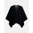 thumbnail image 6 of Scenario Women's Button Front Ruana, Mid-weight, Sizes S-XL, 6 of 6