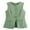 Green, variant on Xsylife Women’s Button Down Waistcoat Vest Blazer Sleeveless Round Neck Slim Fit Tops Work Office Jacket Dressy Suit Vest