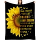 thumbnail image 1 of LHSHID Sunflower Gifts for Women Sunflower Blanket for Women Friend Butterfly Blanket Inspirational Friendship Gift for Women 50"x60", 1 of 7