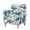 Japanese Ocean Wave Cherry Blossom, variant on SCRAWLGOD Stretch Chair Cover Non Slip Armchair Slipcover Couch Protector with Elastic Bottom for Kids, Dogs, Pets, Japanese Ocean Wave Cherry Blossom