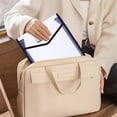 thumbnail image 6 of CoreLiving A5 Expandable File Pouch, Waterproof Transparent Plastic Folders with Label Pockets and Snap Button for Sorting Important Documents, 1 Pieces, 6 of 10