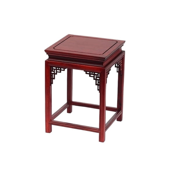 Teapot Bonsai Display Stool, Rosewood for Home Office Decoration Pedestal