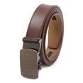 thumbnail image 1 of Mio Marino Men's Genuine Leather Ratchet Belt, 1.38 Belt Strap with Automatic Buckle, 1 of 5