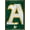 Bronze Framed Version, variant on MLB Oakland Athletics - Logo 25 Wall Poster with Magnetic Frame, 22.375" x 34"