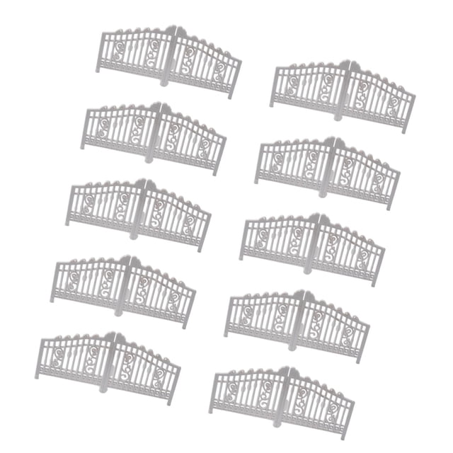 10 modelos de puertas de jardín, cercas de patio, manualidades, micropaisaje resistente y fácil de usar Altura 35 cm
