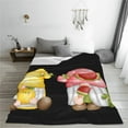 thumbnail image 5 of Vsdgher Hello Summer Gnome Ultra-Soft Micro flannel Blanket Throw Blankets for Couch Sofa, Bed (4 sizes)-50"x40", 5 of 7