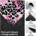thumbnail image 3 of Pink Leopard Pattern Kitchen Rugs Sets Of 3,Kitchen Runner Rugs Non Skid Washable,Decorative Kitchen Floor Mats for Kitchen,Sink,Laundry,17"x30"+ 17"x47" + 17"x59", 3 of 6