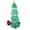 Dark Green, variant on BOKYAN 6.9ft / 2.1m Inflatable Christmas Tree Outdoor Decoration Blow Up Xmas Yard Decor with Built-in LED Lights Complete Set for Holiday Party Garden Patio Lawn US Plug 110V Edition