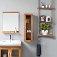 thumbnail image 4 of DPTALR Wall-mounted Storage Decorative Shelf Wooden Wall Rack Creative Dining Living Room Wall Storage, 4 of 5