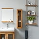 thumbnail image 4 of Ganfancp Estantería Decorativa de Pared Estantería de Pared de Madera Comedor Sala de Estar Almacenamiento de Pared Ofertas de La Semana 1 Juego de Perchas de Madera, 4 of 5