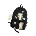 thumbnail image 3 of Mochila para niñas Yuyangstore de regreso a la escuela para mujeres y niños de 8 a 10 años negro, 3 of 8