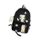thumbnail image 3 of Mochila escolar Salvador para adolescentes niñas mujeres para ordenador portátil negro, 3 of 9
