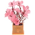 thumbnail image 1 of KAKOWELY Decoración de flores en miniatura resistente al desgaste, modelo de flor de escritorio, muñeca de resina, decoración de jarrón de flores, 1 of 5