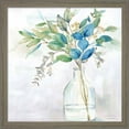 thumbnail image 2 of Great Art Now Eucalyptus Vase Navy by Cynthia Coulter, 2 Piece Framed Art Set Each 13"W x 13"H, 2 of 3