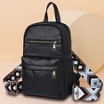 thumbnail image 1 of Bolso de escuela para mujer Bolso de moda de cuero de PU Bolso de escuela Mochila simple de moda para niñas Sywqhk Para Estrenar, 1 of 3