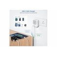 thumbnail image 4 of Adaptador India Viaje, Universal índico Enchufe de Corriente con 3 USB (1 USB C), Cargador Tipo C con 4 Salidas Xtellar blanco, 4 of 4