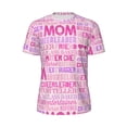 thumbnail image 5 of Wukai Best Mom ever Print Men's Short-Sleeved Mesh T-Shirt,Quick-Dry Short Sleeve Workout T-Shirt-X-Large, 5 of 8