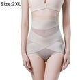thumbnail image 2 of Women's Tummy Control Shapewear Panties Hi-Waist Body Shaper Butt Lifter Slimming Briefs - skin colour - XXL, 2 of 6