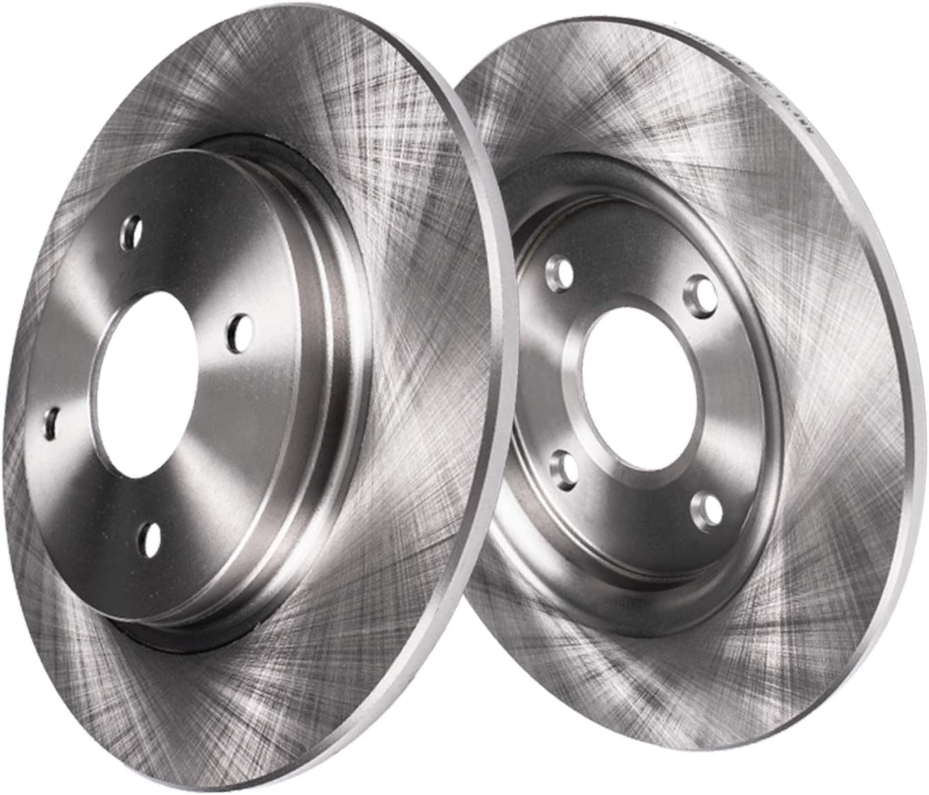 Detroit Axle - Rear Brake Rotors for 2007 2008 2009 2010 2011 2012 2013 2014 2015 Mini Cooper, Disc Brake Rotors Replacement: 10.20" inch Rotor