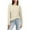 Beige, variant on ATOYSOY Women's Loose Shirts for Women Trendy Long Sleeve Tops Casual Dressy Tunic Crew Neck Blouse Fall Winter Outwear Solid Color Pullover Blue XXL