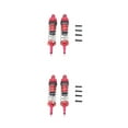 thumbnail image 1 of Youkk 2Pcs Shock Absorbers Model Crawler Vehicle Damper Set Parts Accessories Replacement for WLtoys 124018 124016 124017 Red 2Set, 1 of 6