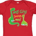 thumbnail image 4 of Inktastic My Gigi Loves Me Grandson Dinosaur Boys Baby Bodysuit, 4 of 5