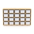 thumbnail image 2 of Twenty-Cubbie Shelf - with White Cubbie-Trays, 2 of 7