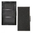 thumbnail image 2 of Replacement Particle Carbon and Add-On Layer SmokeStop Folding Filters Set fits Blueair Pro M L XL Air Purifiers, 2 of 5