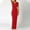 Red, variant on Ayolanni Womens Party Dresses 2025 Black Ankle-Length Sleeveless Solid Bodycon Dresses Dresses for Juniors L