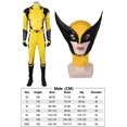 thumbnail image 3 of Disfraz de Wolverine para hombre, disfraz de superhéroe, villano, muerte, fantasía, Halloween, carnaval, 3 of 5