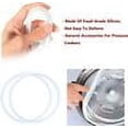 thumbnail image 4 of Silicone Sealing Ring, Replacement Silicone Gasket Offers Longevity And Function, Dishwasher Safe Design For Easy Cleaning, Food Grade Silicone, Compatible With Multiple Models, 2-Pack, 4 of 6