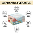 thumbnail image 6 of Axolotl Blanket Gifts - Cute Throw Blanket for Adults Kids - Green Soft Plush Blankets for Bed, Couch & Travel Axolotl7 for kids (children), 6 of 6