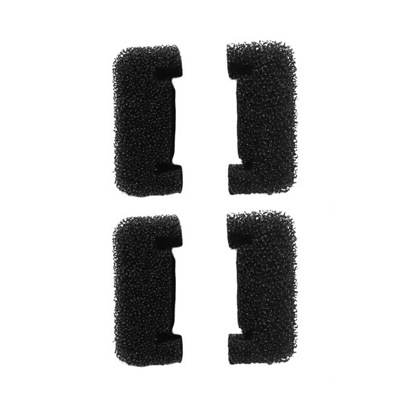 Greeniant Filtro de filtración de esponja para acuario, almohadilla de medios, filtros de algodón, suministros para mascotas para pecera, fuente, Filtros de acuario 4 piezas Greeniant PT003707-00