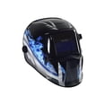 thumbnail image 2 of Careta para Soldador Ujueta Electronica Variomatic Carbon Azul Flamas 510 Elite CSVM510, 2 of 5