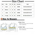 thumbnail image 3 of Bigersell Women Full-Coverage Bras Comfortable V-Neck Push up Bras Female Wire-Free Bra Hook and Eye Closure Ladies Bras No Underwire Full-Figure Bra Style-B1 S-Wine M, 3 of 4