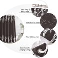 thumbnail image 3 of Halloween Shower Curtains for Bathroom, Waterproof Fabric Bath Curtains Decor, Bath Tub Curtain Brown Country Spooky Skeleton Hands Decorative Shower Curtain Sets with 12 Hooks, 72x72 Inch, 3 of 7