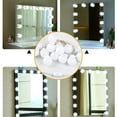 thumbnail image 4 of Mirror Light Bulb Hollywood Vanity Light Dimmable 6 10 14 Bulbs Kit Dressing Table Mirror Lamp Natural White 4000K ,Widely Use, 4 of 7