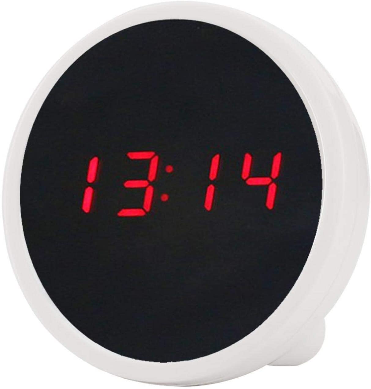 Electronic Clock LED Digital Electric Alarm Clocks 24 Hour Mirror Clock