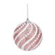 thumbnail image 5 of Bolas colgantes navideñas de 8 cm, ligeras y con lentejuelas brillantes para Navidad. Rosado, 5 of 9