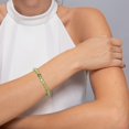 thumbnail image 2 of Emerald | Silver | Mermaid Glass Bead Bracelet, 2 of 6
