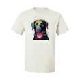 thumbnail image 2 of Love Can Make a Tail Wag Pitbull Dog Lover Men's Graphic T-Shirt, White, Small, 2 of 3