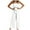White, variant on Summer Jumpsuits for Women Lace Up Open Back Panel Straight Pants Set Casual Beach Vacation Sleeveless Relaxed, Beige M