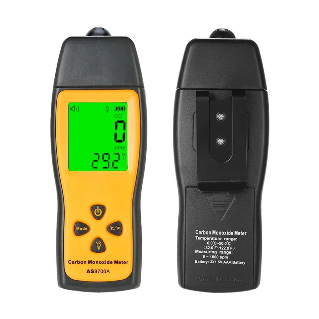 Handheld Carbon Monoxide Meter CO Detector Portable CO Gas Leak Detector High Precision Carbon Monoxide Tester