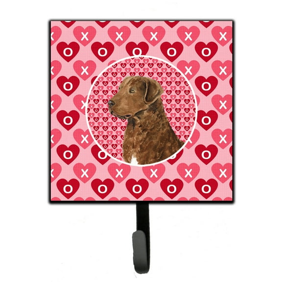 Chesapeake Bay Retriever Hearts Love and Valentines Day Leash or Key Holder