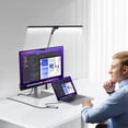 thumbnail image 6 of CAALOGT LED Desk Lamp, Dual Head 3-Light with Remote Control and Stepless Dimming, 6 of 9